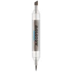 Marker cu varf dublu Molotow Aqua Twin 1mm/2-6mm warm grey fotografia produsului