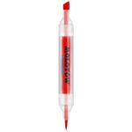 Marker cu varf dublu Molotow Aqua Twin 1mm/2-6mm vermillion fotografia produsului