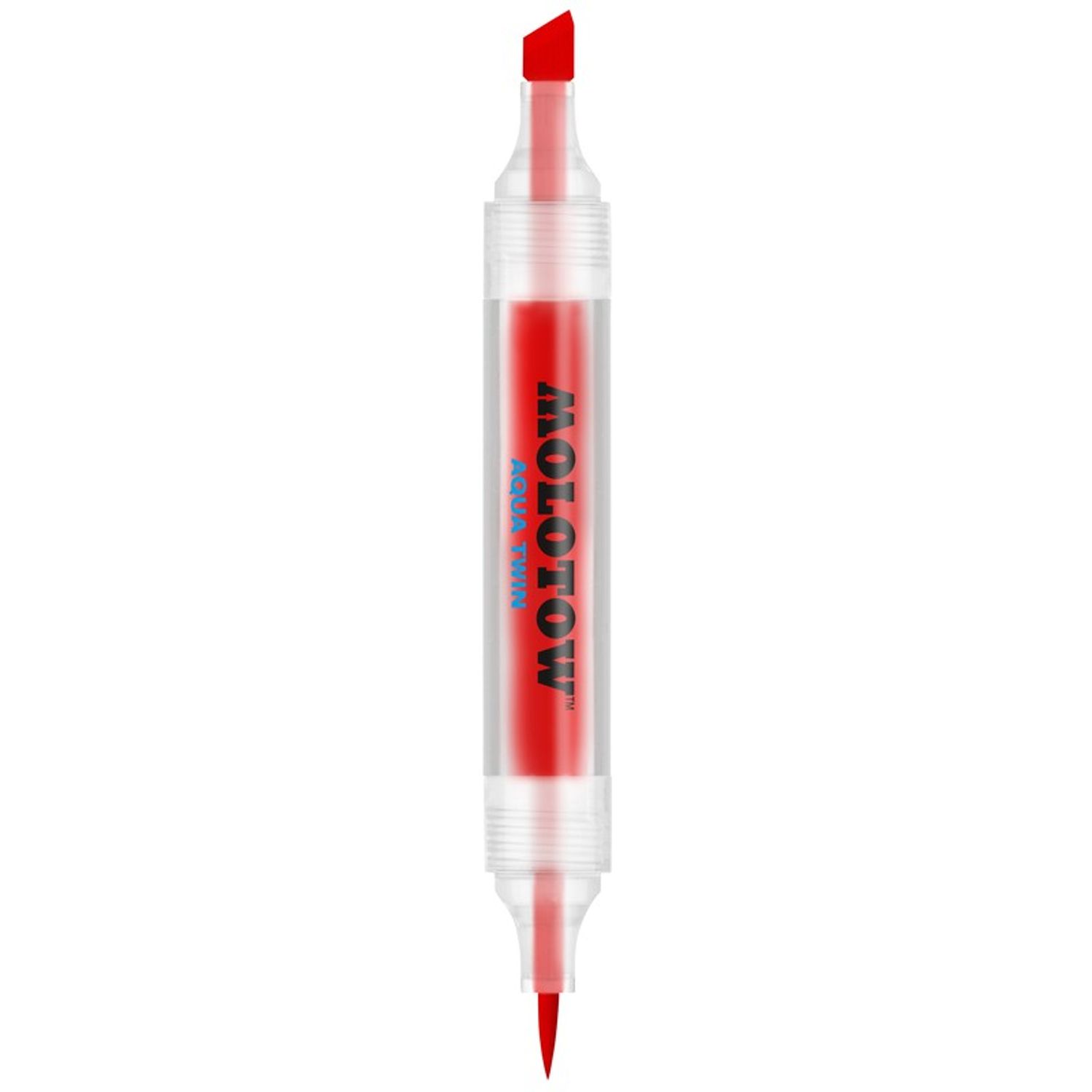 Marker cu varf dublu Molotow Aqua Twin 1mm/2-6mm vermillion fotografia produsului