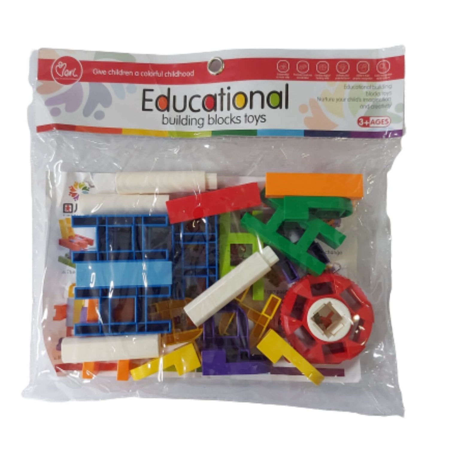 Set de construit educational, 30 piese fotografia produsului View 2 L