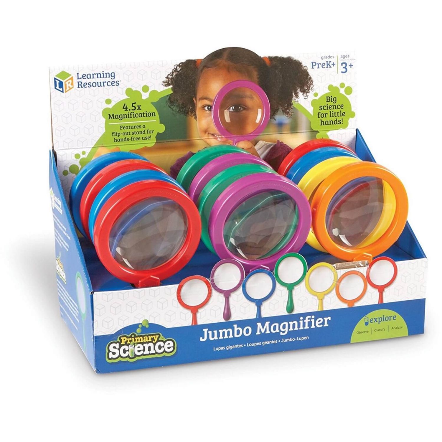 Lupa Jumbo Magnifier - Learning Resources, 00001387-4 fotografia produsului View 2 L