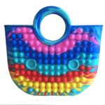 Jucarie Pop It, Geanta Mare, Antistres, Senzoriala, Multicolora fotografia produsului