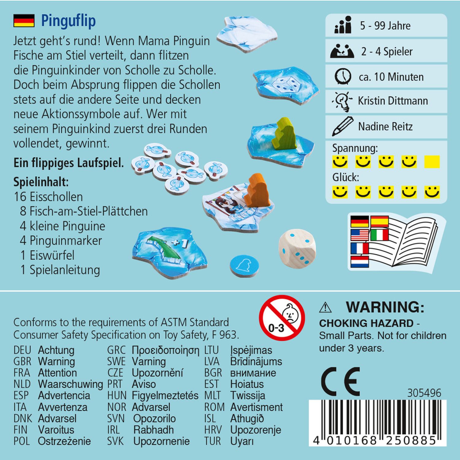 PinguFlip - Saritura Pinguinului, Joc de Cooperare fotografia produsului View 2 L