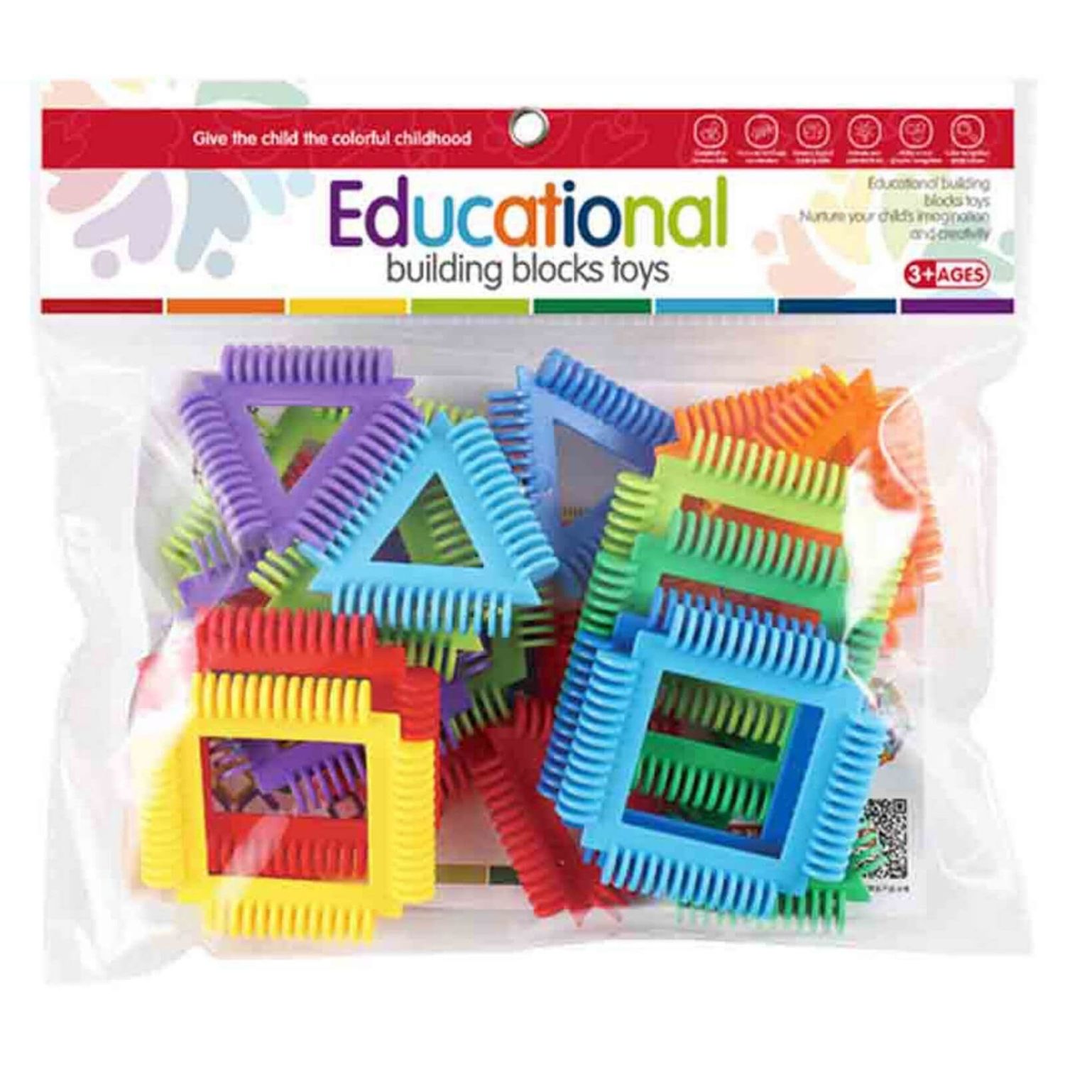 Set de construit educational, 18 piese fotografia produsului View 2 L