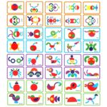 Joc Tangram cu 32 piese groase, din lemn fotografia produsului View 2 S