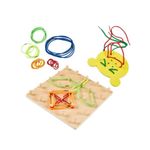 Joc creativ Geoboard cu elastice fotografia produsului