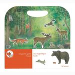 Animale din padure, Set magnetic cu 100 piese, Egmont toys fotografia produsului