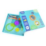 Spirograf, Set Sabloane Desen, Arta si Stiinta Spiralelor fotografia produsului