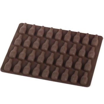 Forme Silicon Ciocolata Sticlute, Mys Silicone, 21.5 Cm, 10 Cm, 2 Cm, Maro
