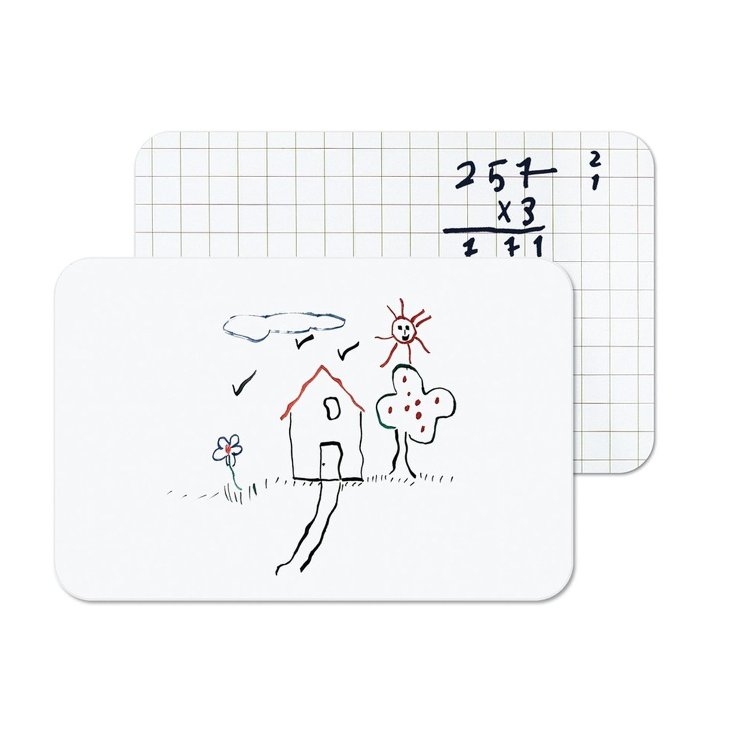 Tabla alba fara rama A3 Bi-Silque fotografia produsului