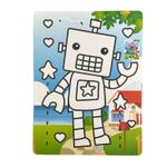 Desene cu nisip colorat, 9 culori, Robot fotografia produsului