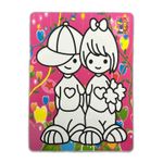 Desene cu nisip colorat, 9 culori, Love fotografia produsului