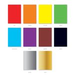 Carton colorat, A4, 10 culori, 10 coli fotografia produsului View 2 S