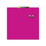 Tabla magnetica color fara rama, Roz fotografia produsului