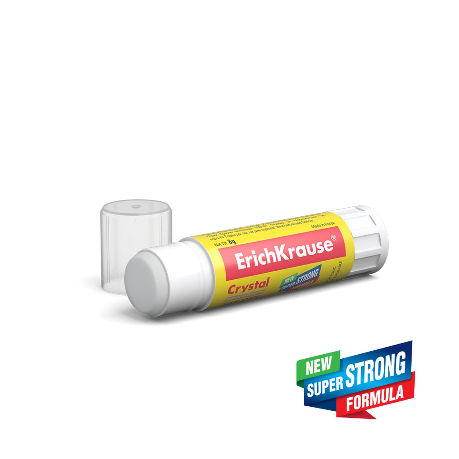 Lipici solid stick foarte rezistent, transparent, 8g fotografia produsului