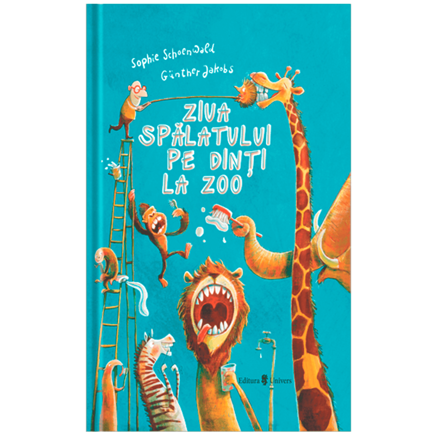 Ziua spalatului pe dinti la zoo fotografia produsului
