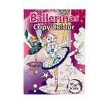 Carte de colorat Balerina, A4, 16 pagini fotografia produsului
