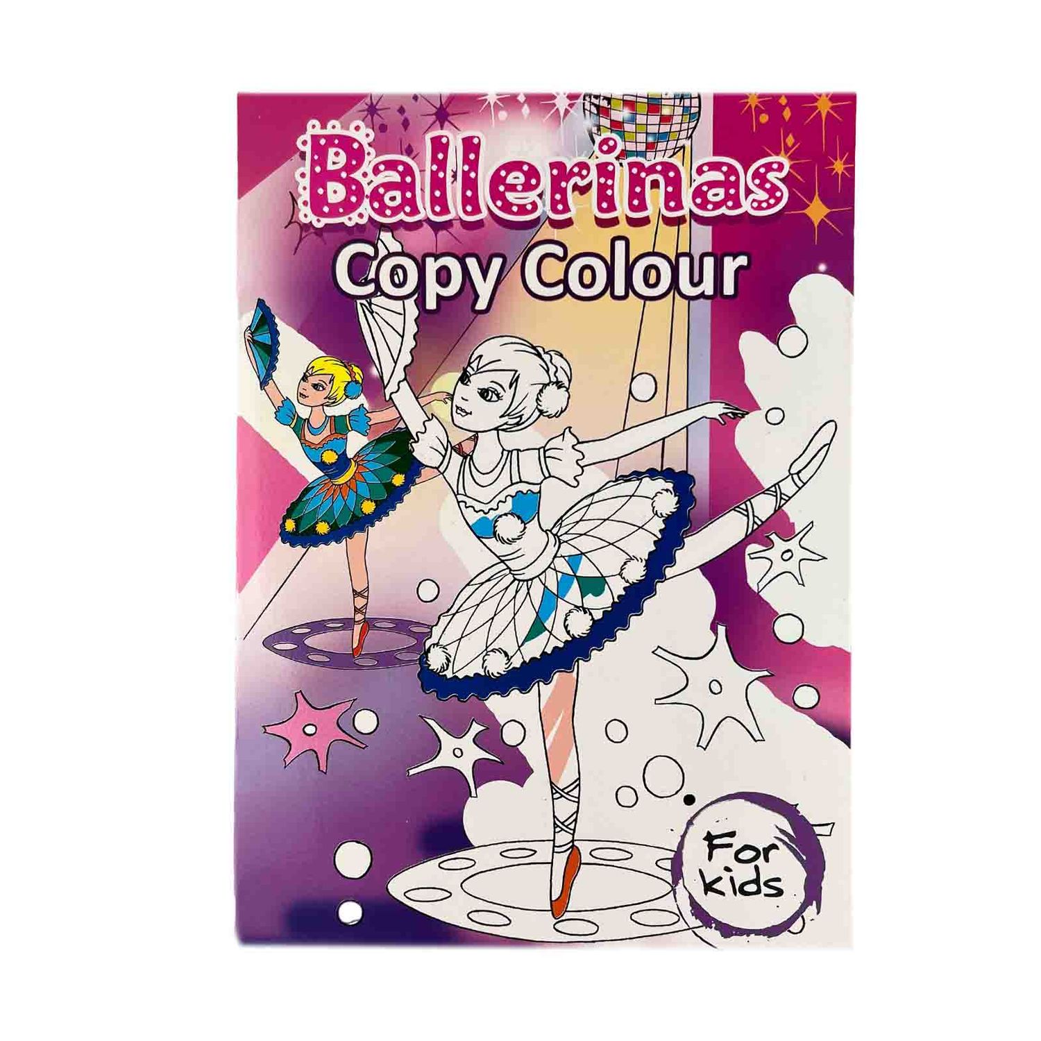 Carte de colorat Balerina, A4, 16 pagini fotografia produsului