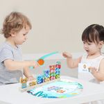Joc educativ 4 in 1 Magnetic din Lemn fotografia produsului View 2 S
