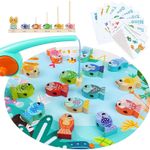 Joc educativ 4 in 1 Magnetic din Lemn fotografia produsului