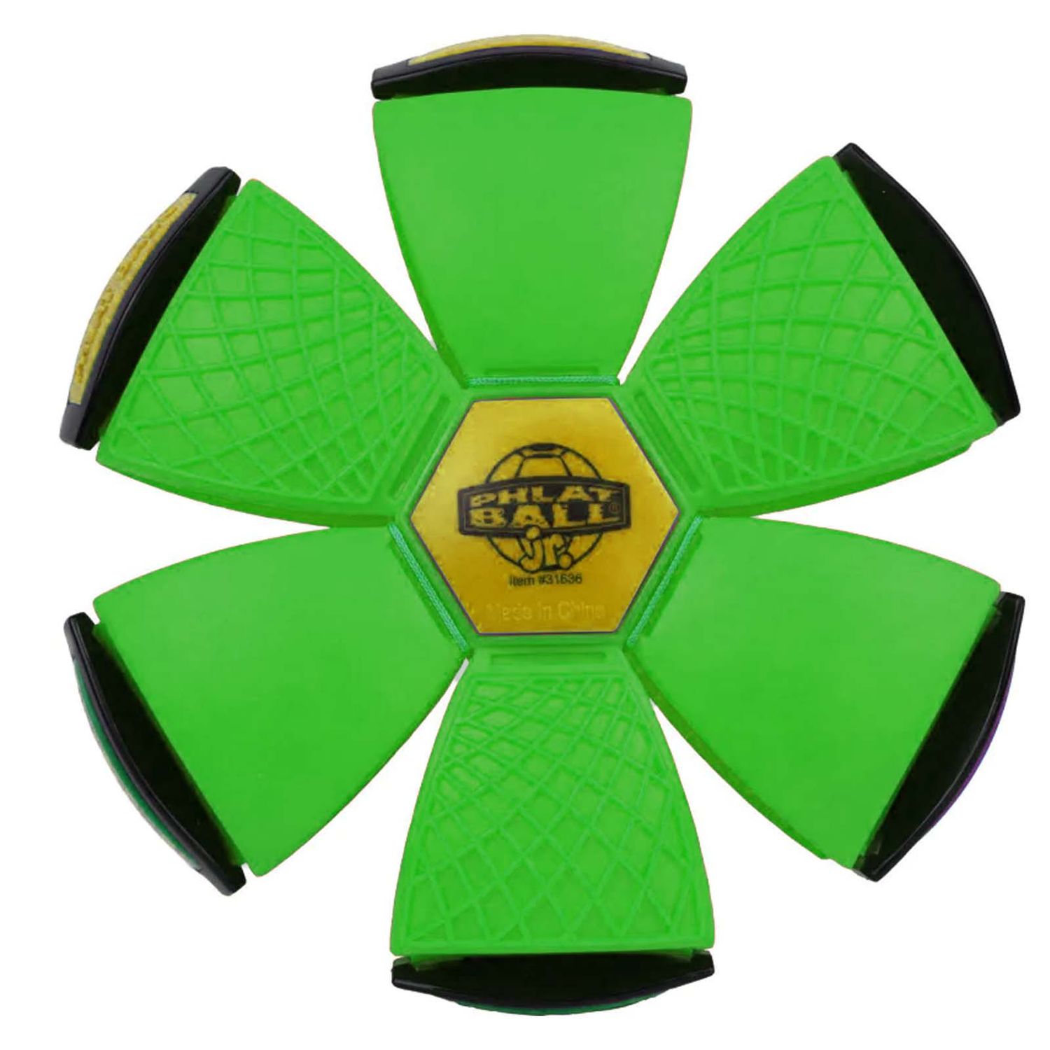 Minge zburatoare transformabila in disc, Phlat Ball Junior, Frisbee, Verde fotografia produsului View 2 L