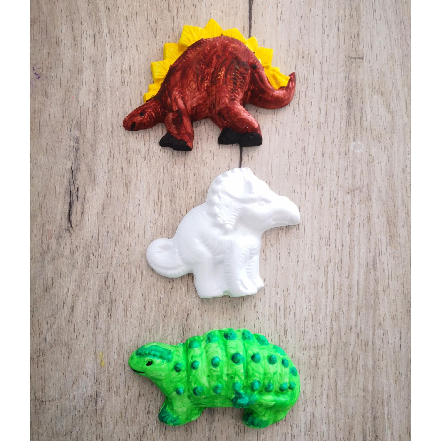 Set figurine de pictat, din ipsos, dinozauri mari fotografia produsului View 2 L