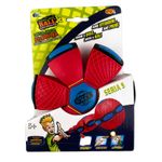 Minge zburatoare transformabila in disc, Phlat Ball Junior, Frisbee, Rosu fotografia produsului