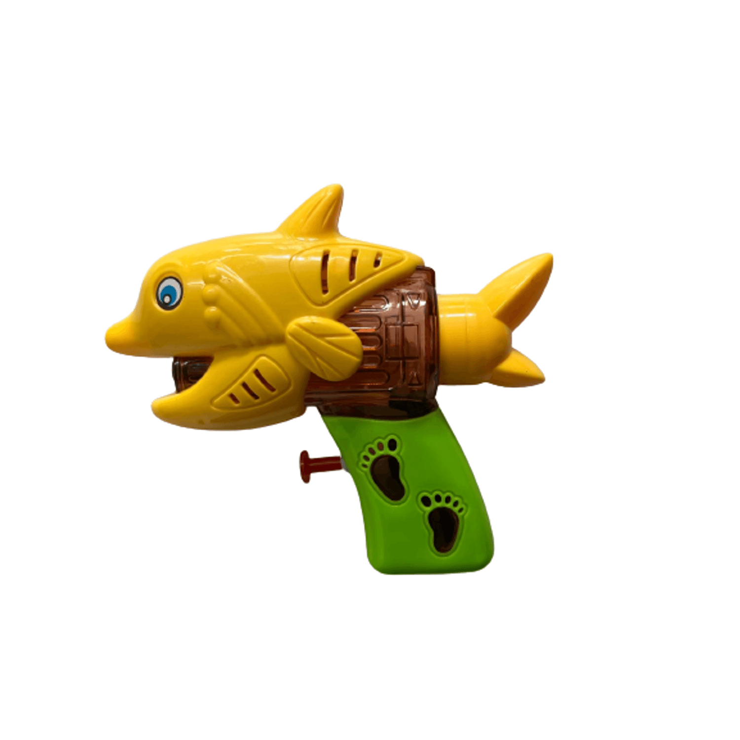Pistol cu apa pentru copii, model delfin, cu rezervor, Galben fotografia produsului