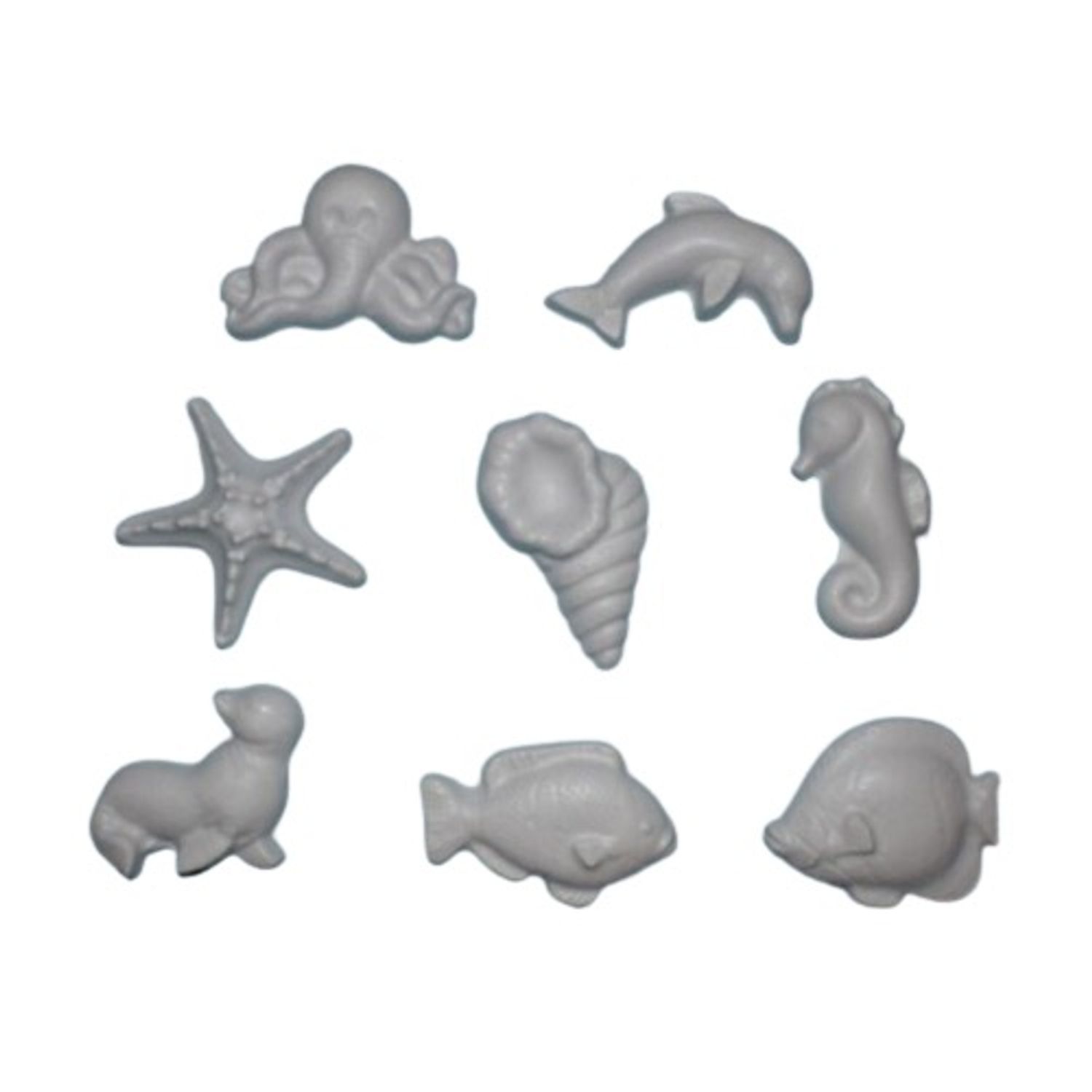 Set figurine de pictat, din ipsos, animale marine fotografia produsului