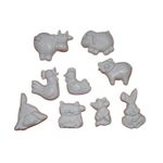 Set figurine de pictat, din ipsos, animale domestice, 9 buc/set fotografia produsului