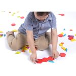 Joc Tangram Educativ din Lemn cu 250 piese fotografia produsului View 2 S