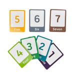 Carduri cognitive pentru copii, set 30 de cartonase educative cu numere, 3 ani+ fotografia produsului