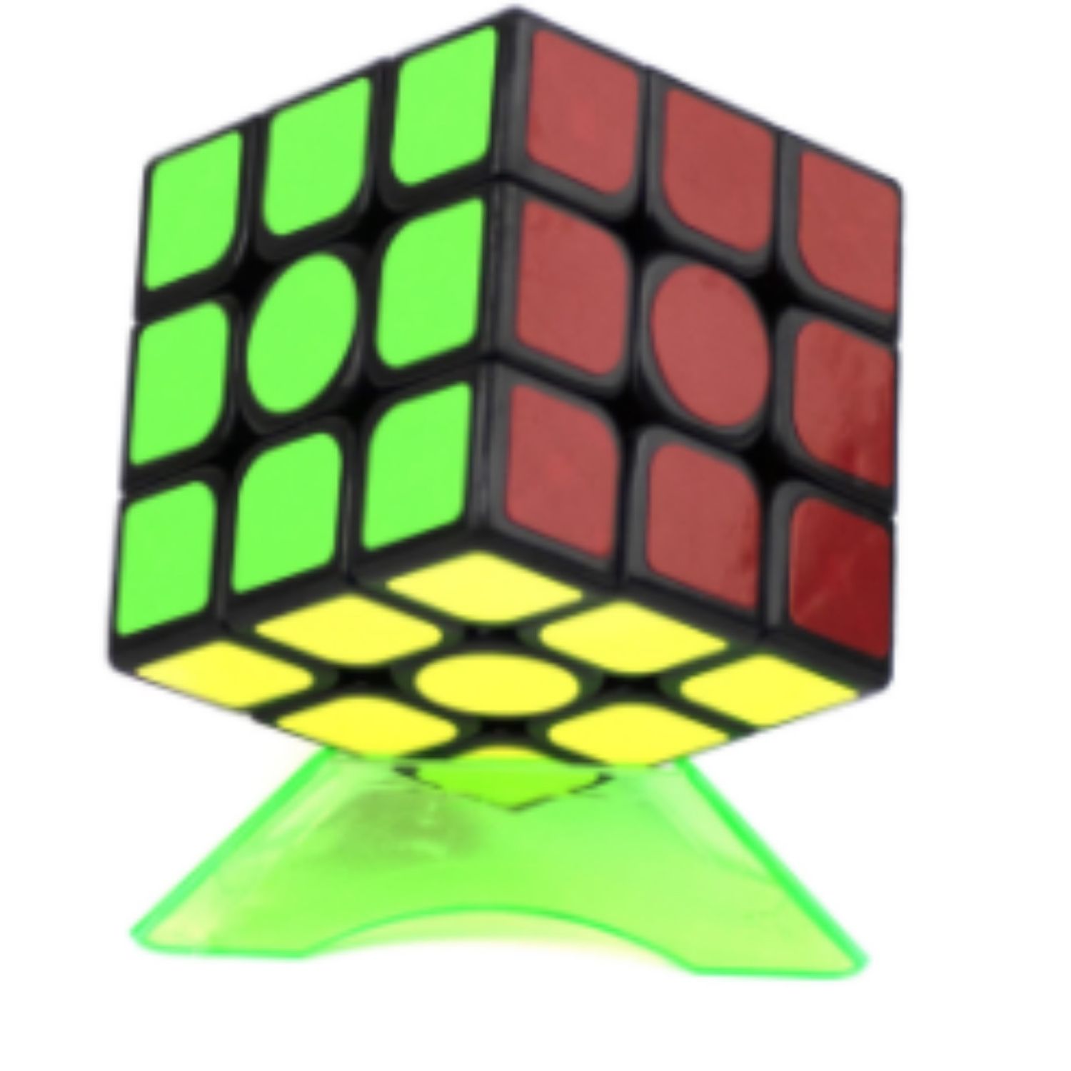 Cub Rubik 3x3x3, Yumo cu suport, 55mm fotografia produsului
