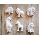 Set figurine de pictat, din ipsos, animale salbatice fotografia produsului View 2 S