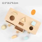 Cutia permanentei cu sortator de forme geometrice si 3 sertare fotografia produsului View 2 S