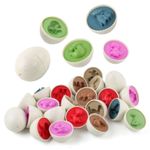 Set 12 Oua cu Dinozauri, Joc Montessori de Potrivire si Asociere fotografia produsului