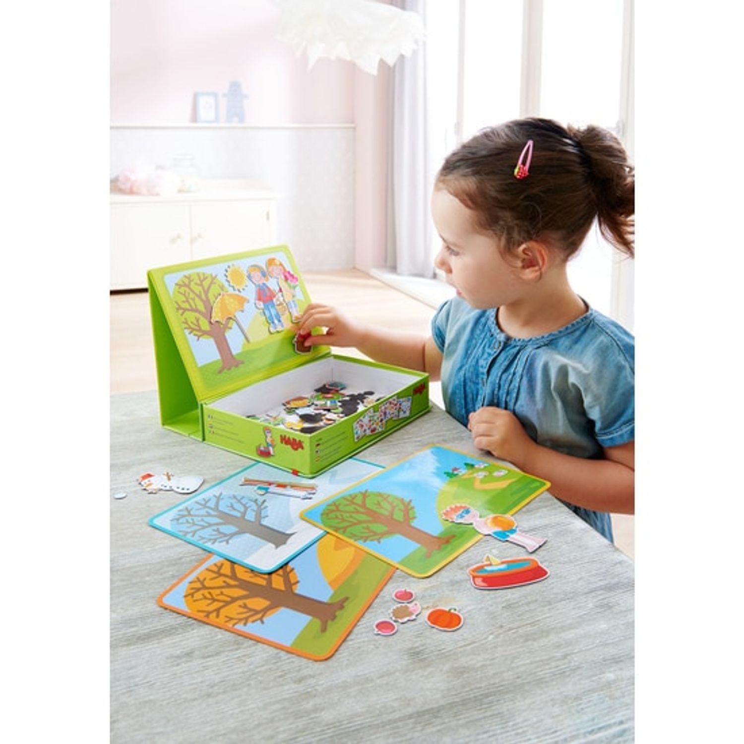 Joc Magnetic, Anotimpurile, Tabla si Planse Educative fotografia produsului View 2 L