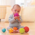 Mingi senzoriale pentru bebelusi, set 10 bucati fotografia produsului View 2 S