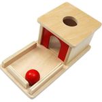 Cutia permanentei cu bila, jucarie educativa Montessori fotografia produsului