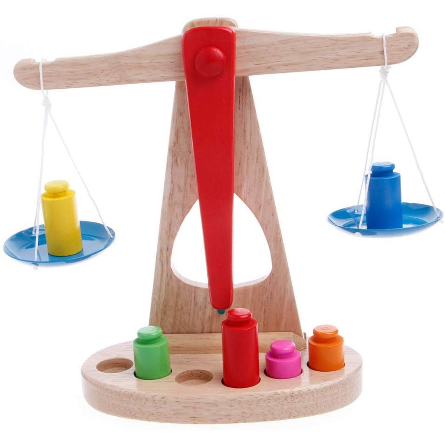 Jucarie balanta din lemn fotografia produsului