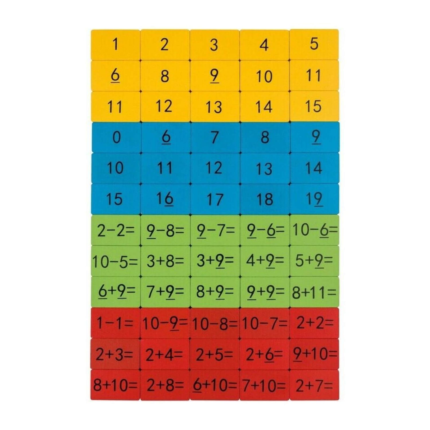 Joc Educativ Lemn cu calcule matematice cu plus - minus fotografia produsului View 2 L