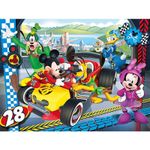 Puzzle copii cu Mickey Mouse, Disney, 104 piese, 48.5 x 33.5 cm fotografia produsului View 3 S