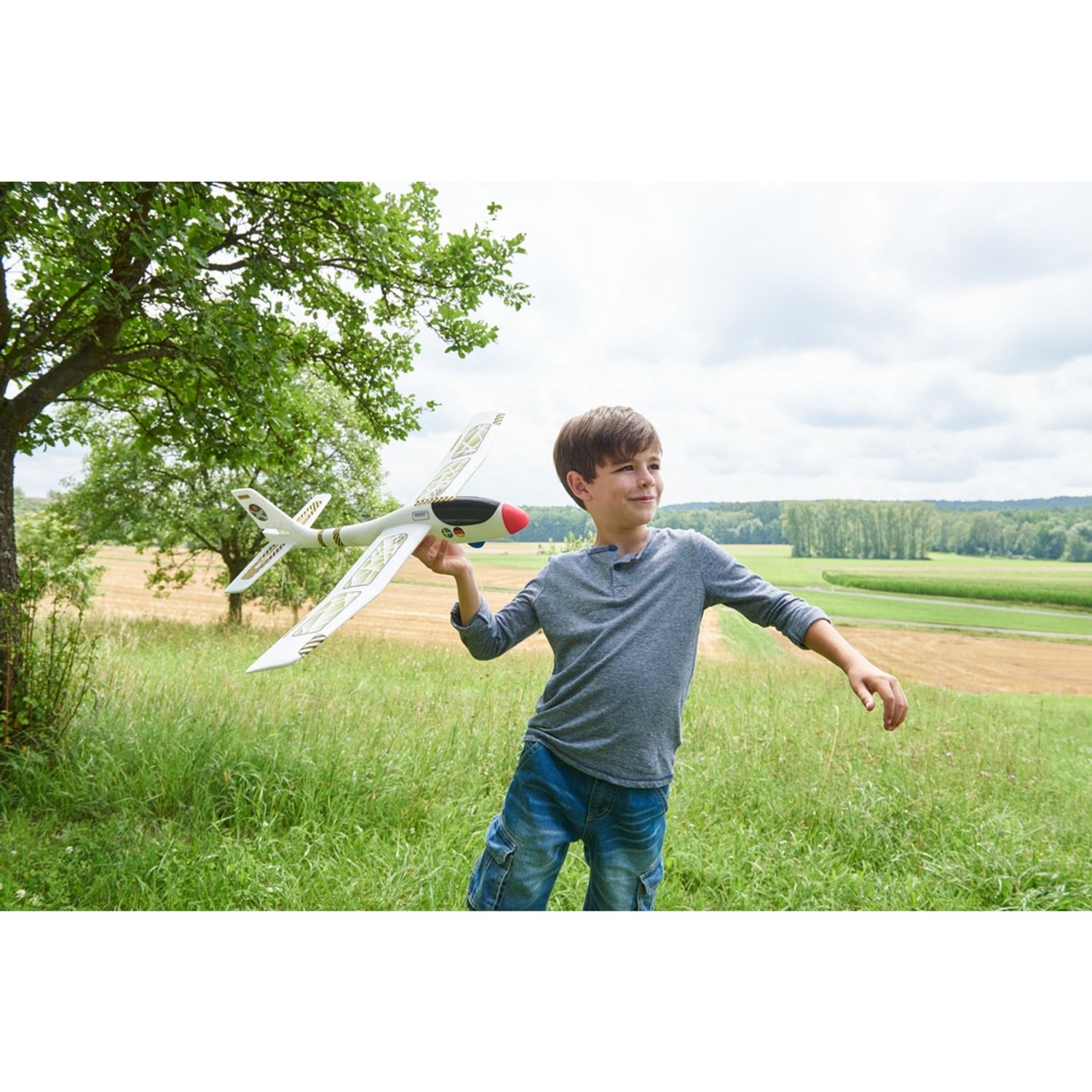 Avion planor de mana, Haba Terra Kids fotografia produsului View 2 L
