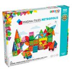 Magna-Tiles Metropolis, set magnetic 110 piese fotografia produsului