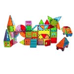 Magna-Tiles Metropolis, set magnetic 110 piese fotografia produsului View 2 S