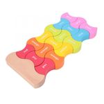 Puzzle din lemn, 3D, Invata culorile, forma turn culori fotografia produsului