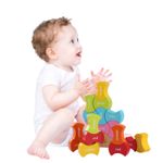 Puzzle din lemn, 3D, Invata culorile, forma turn culori fotografia produsului View 2 S