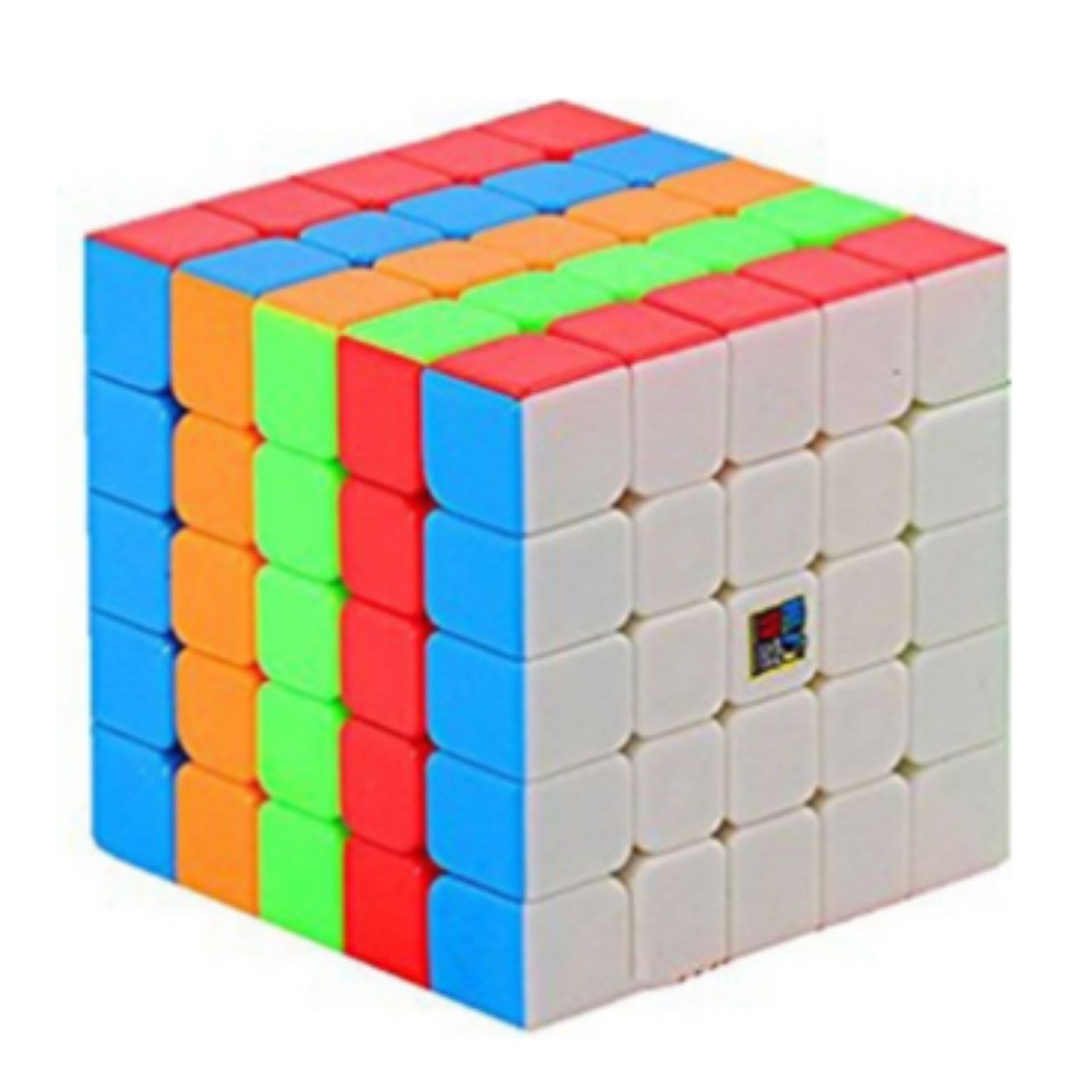Cub Rubik 5x5x5, Moyu Stickerless, 64 mm, MF5 fotografia produsului