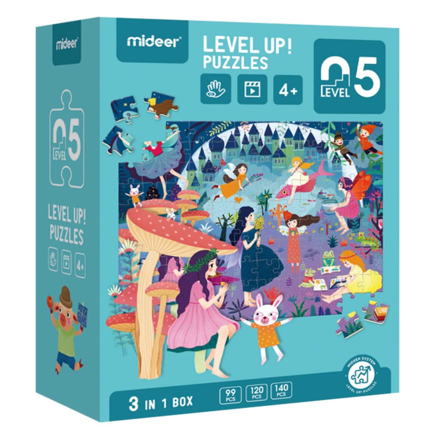 Puzzle nivel 5, Lumea viselor, 3 cutii incluse fotografia produsului