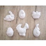 Set figurine de pictat, din ipsos, Paste fotografia produsului View 2 S